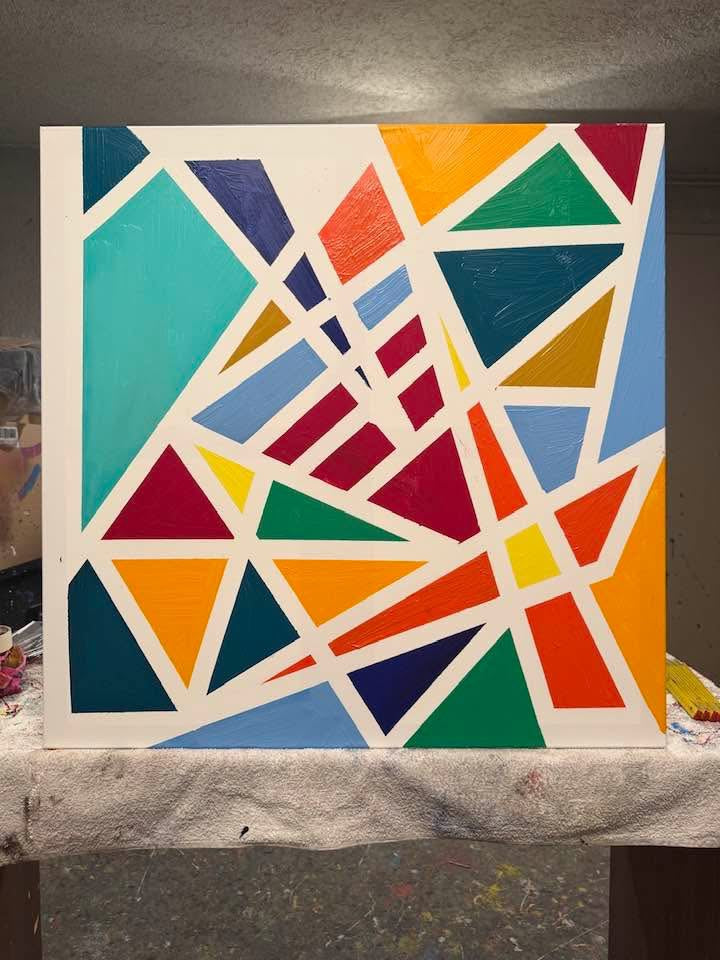 Quadro astratto Color Trip