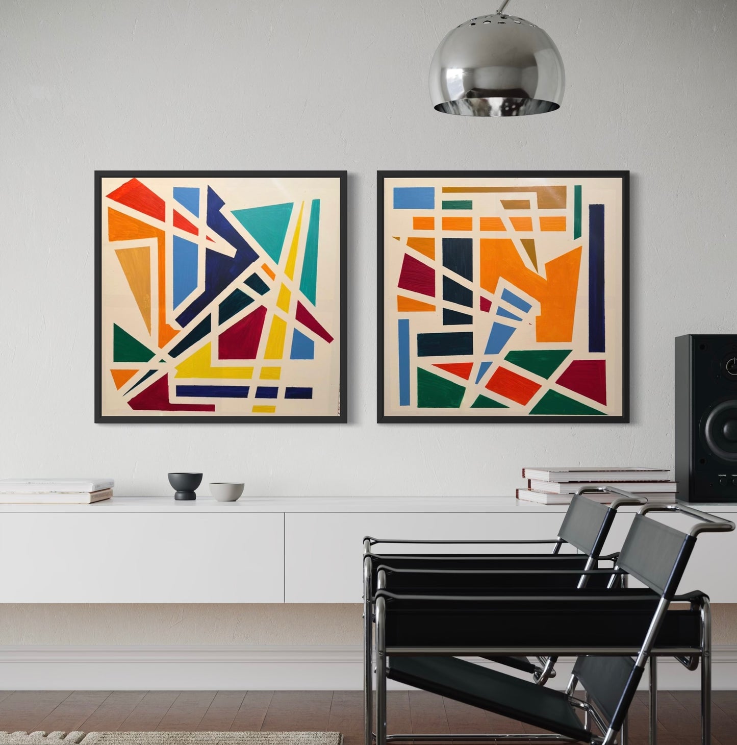 Quadro astratto Labyrinth 1