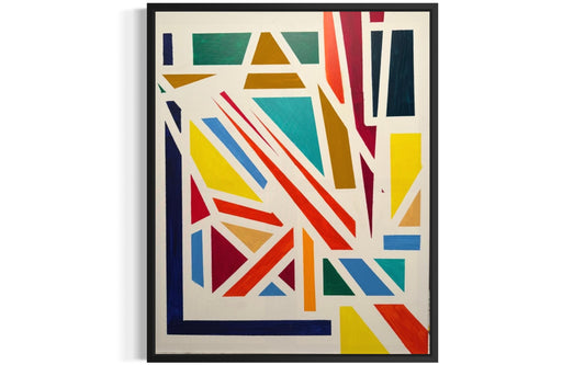 Quadro astratto  Labyrinth 3